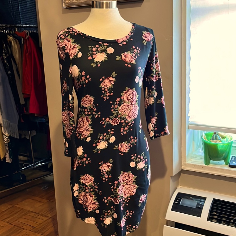From Ultra Flirt Rose printed dress